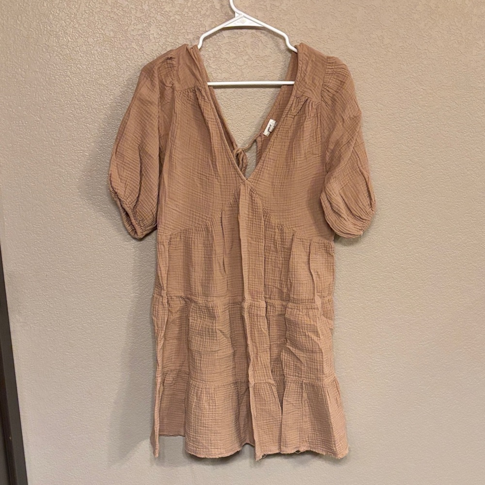 Aerie Light Brown Mini Dress